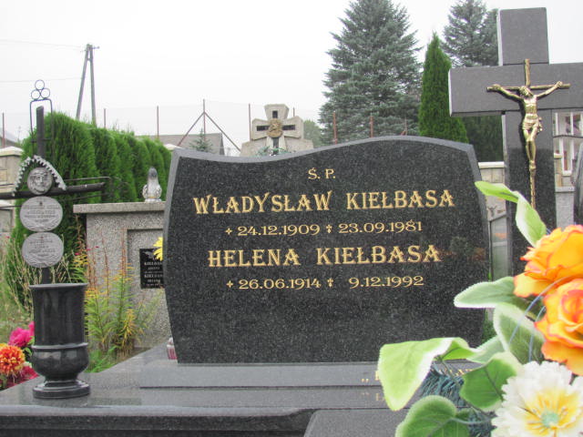 Władysław Kiełbasa 1909 Jastrzębia Tarnowska - Grobonet - Wyszukiwarka osób pochowanych