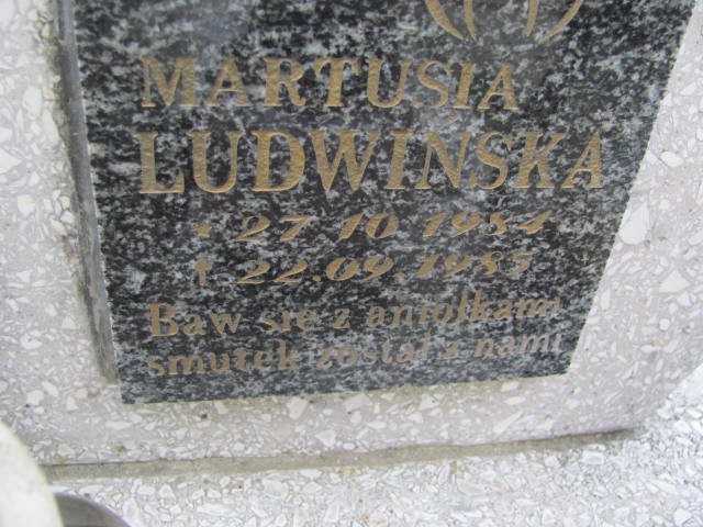 Grób Marta Ludwińska