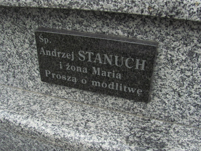 Andrzej Stanuch Jastrzębia Tarnowska - Grobonet - Wyszukiwarka osób pochowanych