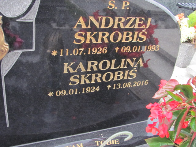 Karolina Skrobiś 1924 Jastrzębia Tarnowska - Grobonet - Wyszukiwarka osób pochowanych