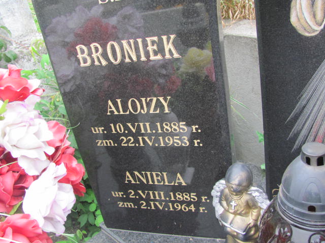Aniela Broniek 1885 Jastrzębia Tarnowska - Grobonet - Wyszukiwarka osób pochowanych