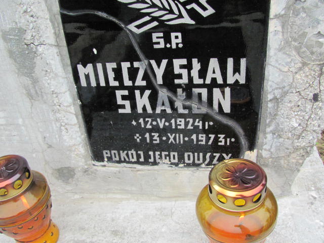 Mieczysław Skałon 1924 Jastrzębia Tarnowska - Grobonet - Wyszukiwarka osób pochowanych