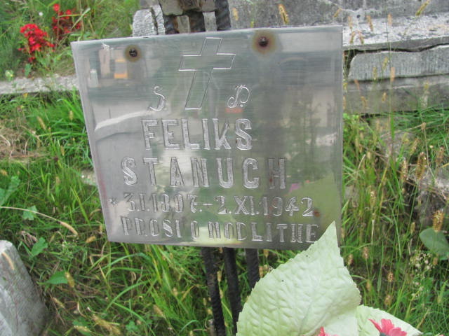 Feliks Stanuch 1897 Jastrzębia Tarnowska - Grobonet - Wyszukiwarka osób pochowanych