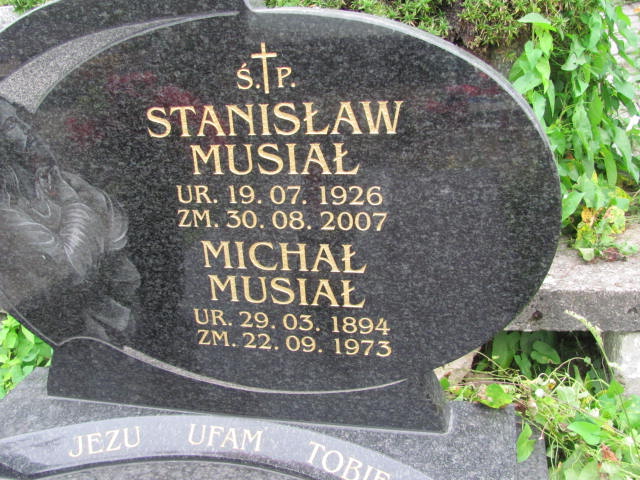 Grób Michał Musiał