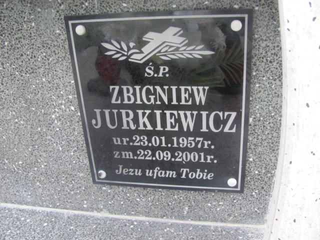 Grób Zbigniew Jurkiewicz